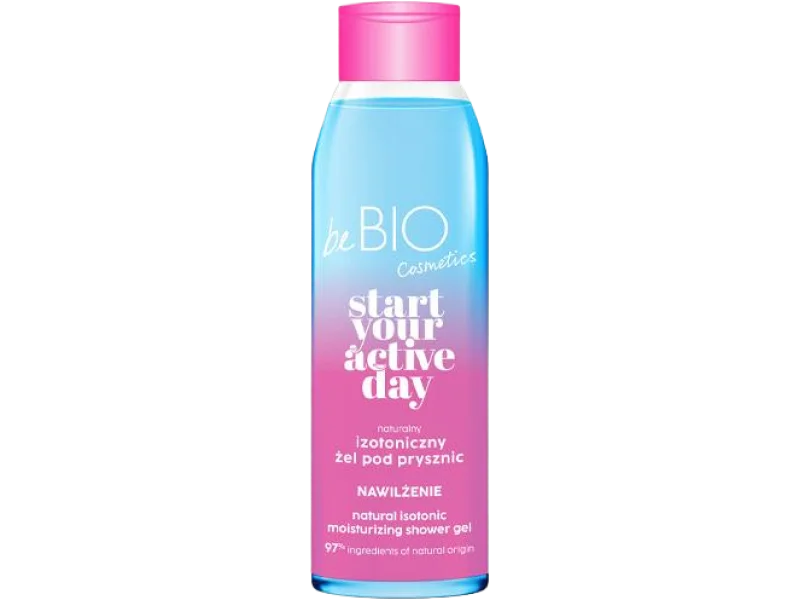 BeBio Start Your Active Day naturalny izotoniczny żel pod prysznic nawilżenie