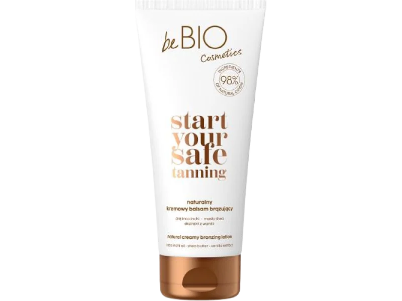 BeBio Start Your Safe Tanning naturalny kremowy balsam brązujący