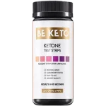 BeKeto Ketone Test Strips, test paskowy