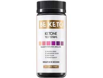 Zdjęcie produktu BeKeto Ketone Test Strips, test paskowy