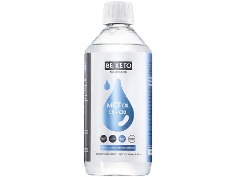 BeKeto MCT Oil Liquid C8 + C10, olej
