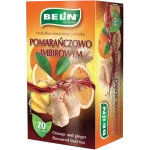 Belin herbatka owocowa, smak pomarańczowo-imbirowy, herbata
