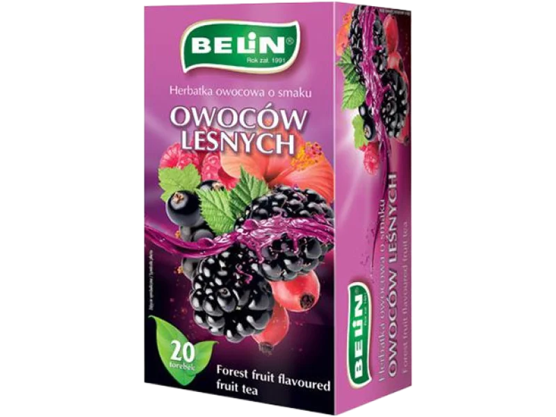 Belin herbatka owocowa, smak owoców leśnych, saszetki
