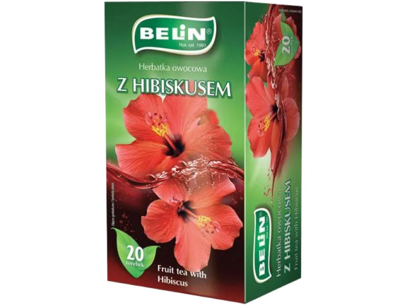 Belin herbatka owocowa z hibiskusem, herbata ekspresowa