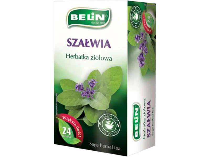 Belin Herbatka ziołowa szałwia, zioła do zaparzania