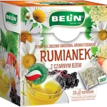 Belin herbatka ziołowo-owocowa rumianek z czarnym bzem, herbata ziołowa