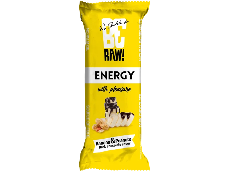 BeRAW! Energy, banana&nuts, baton