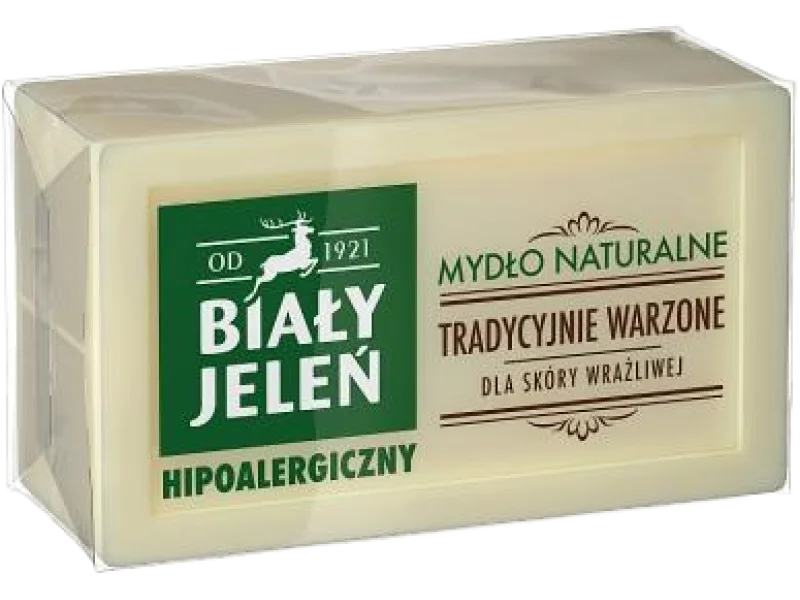 BIAŁY JELEŃ Hipoalergiczne mydło naturalne