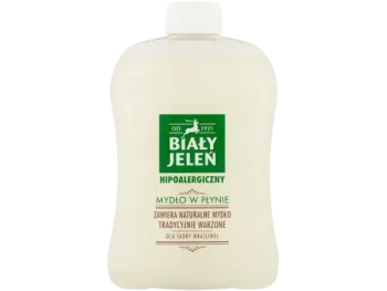 BIAŁY JELEŃ Hipoalergiczne mydło, płyn na skórę