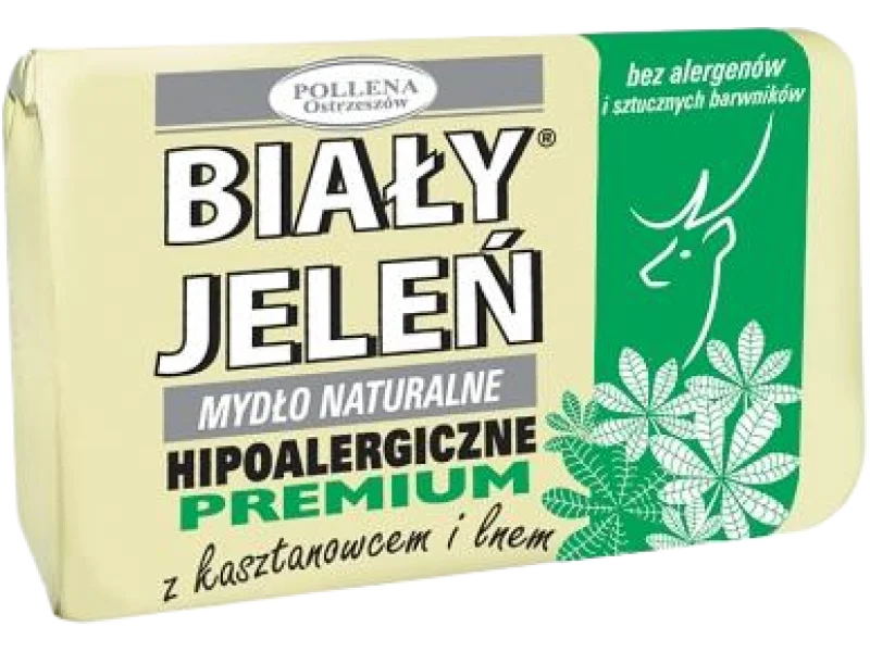 BIAŁY JELEŃ Hipoalergiczne premium z kasztanowcem, mydło