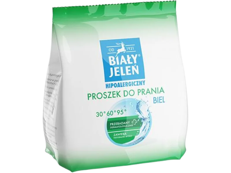 BIAŁY JELEŃ Proszek do prania biel