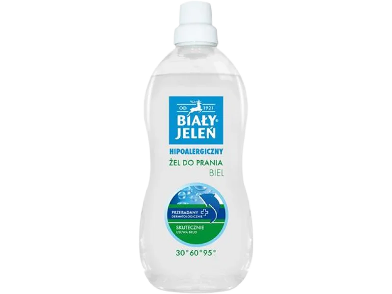 BIAŁY JELEŃ Żel do prania biel, płyn