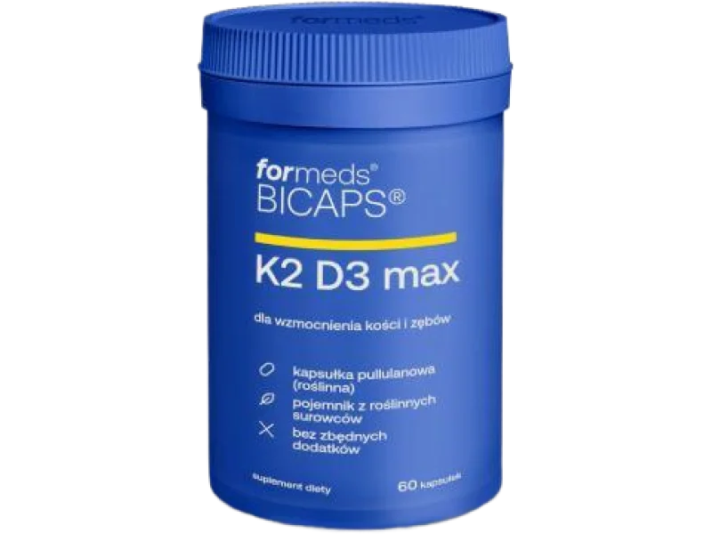 Bicaps K2 D3 Max, kapsułki