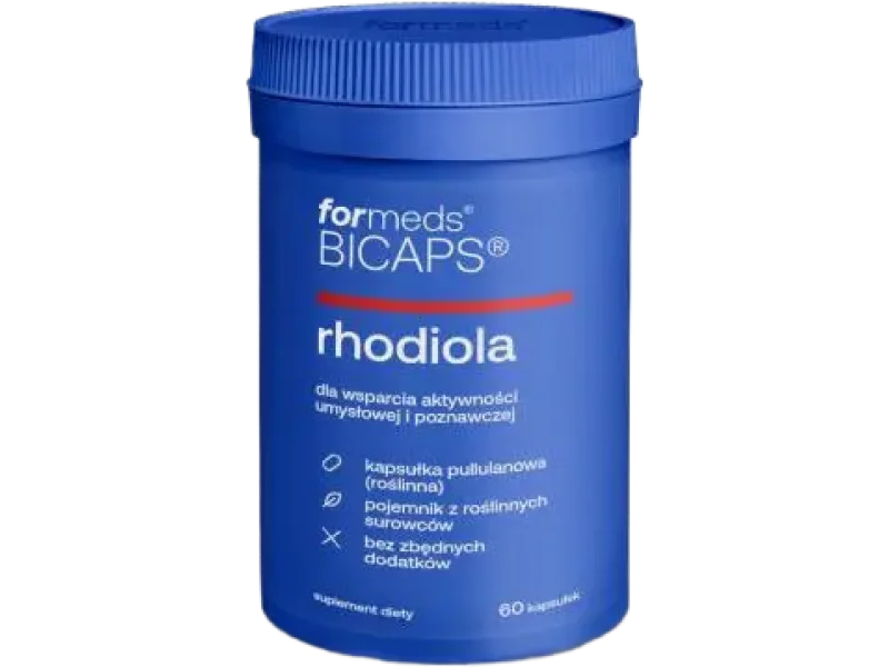 Bicaps Rhodiola, kapsułki