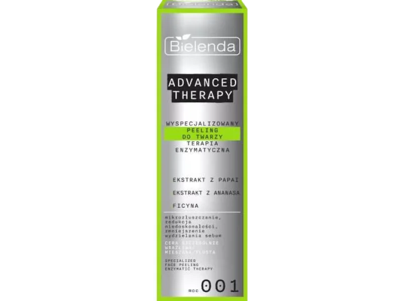 Bielenda Advanced Therapy terapia enzymatyczna, wyspecjalizowany, peeling