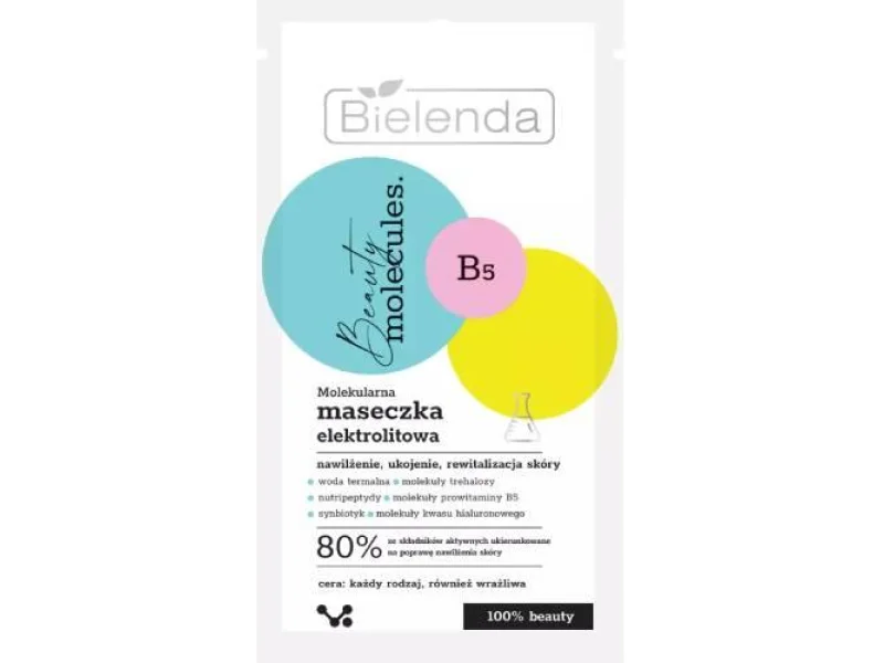 Bielenda Beauty Molecules elektrolitowa molekularna, maska