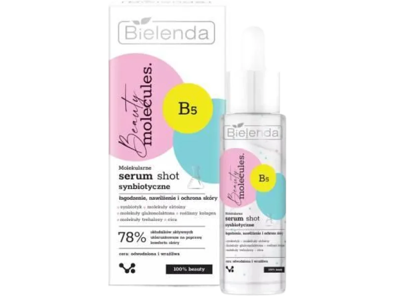 Bielenda Beauty Molecules molekularne synbiotyczne shot, serum