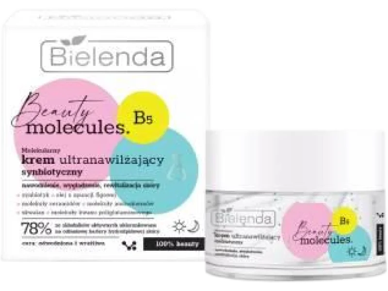 Bielenda Beauty Molecules molekularny synbiotyczny ultranawilżający, krem