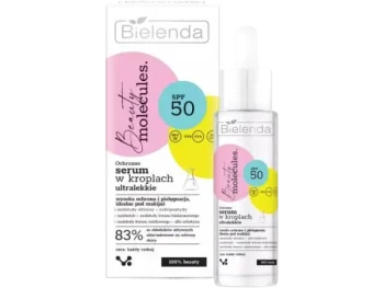 Zdjęcie produktu Bielenda Beauty Molecules, serum ochronne w kroplach ultralekkie SPF 50