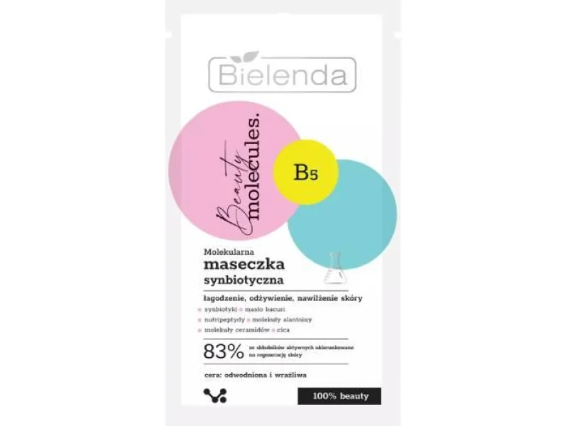 Bielenda Beauty Molecules synbiotyczna molekularna, maska