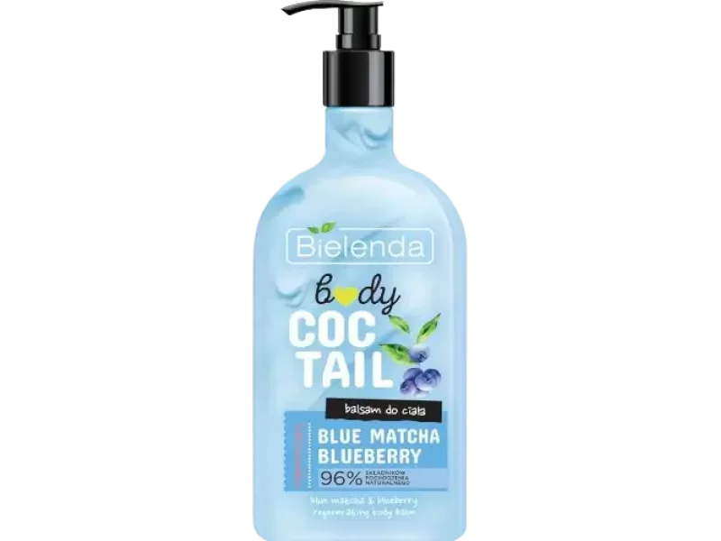 Bielenda Body Coctail regenerujący balsam do ciała blue matcha + blueberry
