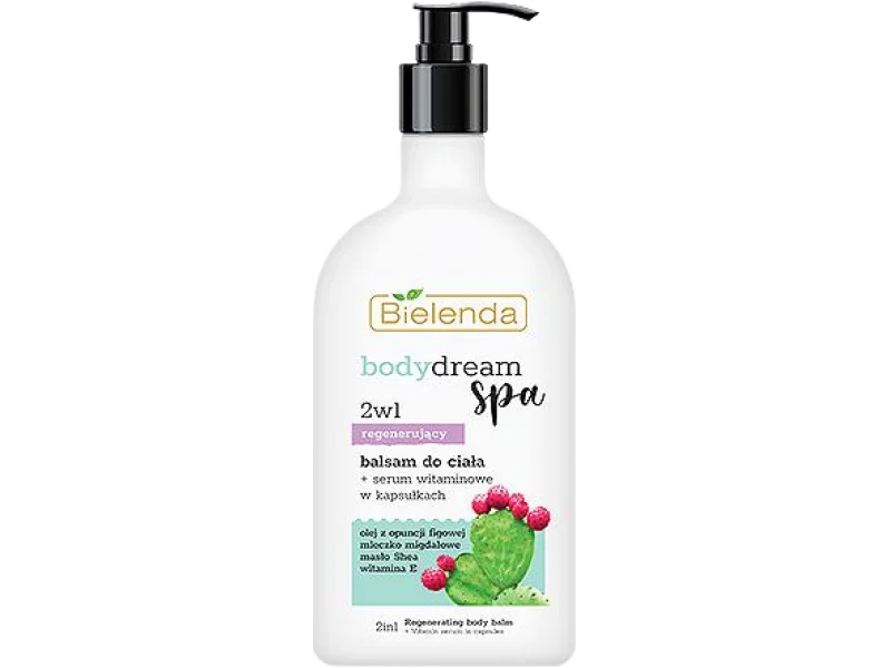 BIELENDA BODY DREAM SPA 2w1 regenerujący balsam do ciała + serum witaminowe w kapsułkach