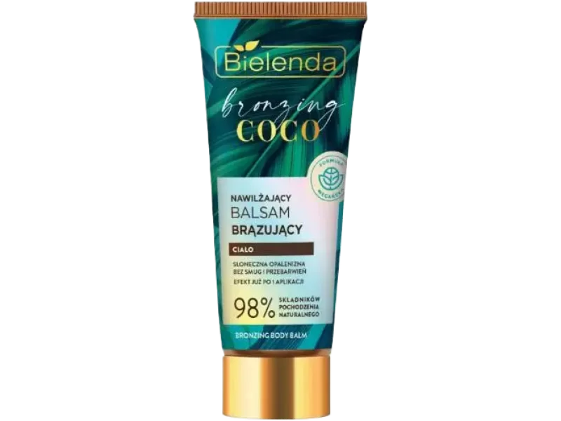 Bielenda Bronzing Coco nawilżający brązujący do ciała, balsam