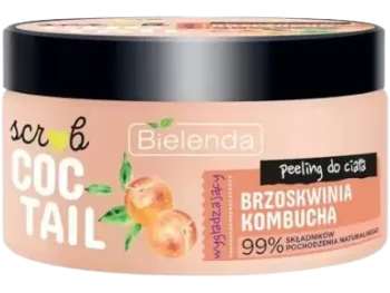 Zdjęcie produktu Bielenda Coctail Scrub wygładzający brzoskwinia + kombucha, peeling