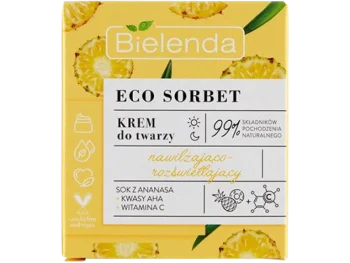 Zdjęcie produktu Bielenda Eco Sorbet Ananas nawilżająco-rozświetlający, krem