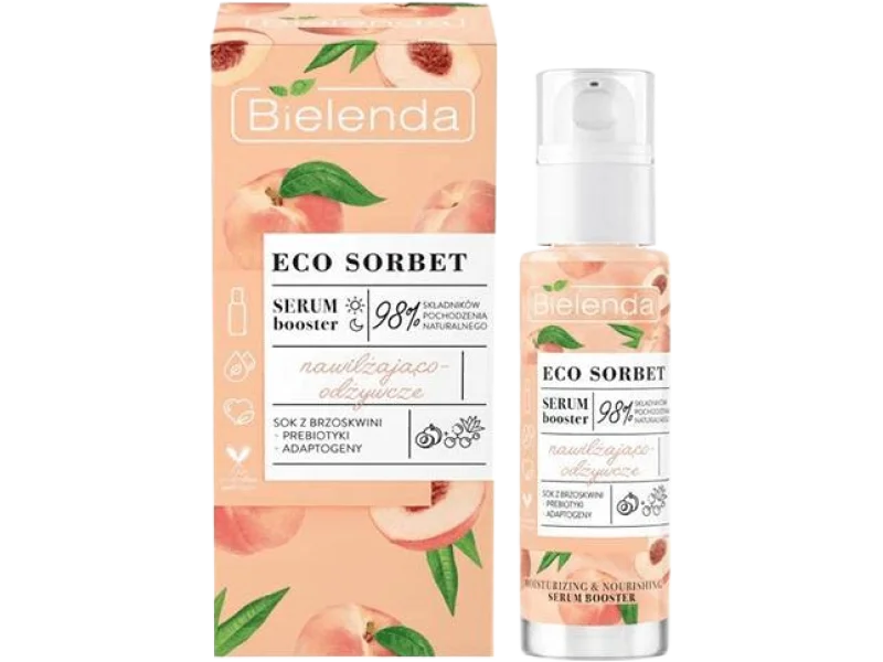 Bielenda Eco Sorbet brzoskwinia booster nawilżająco-odżywcze, serum