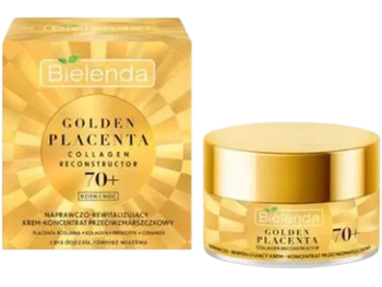 Zdjęcie produktu Bielenda Golden Placenta Collagen Reconstructor naprawczo-rewitalizujący krem-koncentrat przeciwzmarszczkowy 70+ dzień/noc