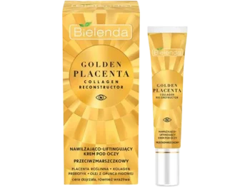 Zdjęcie produktu Bielenda Golden Placenta Collagen Reconstructor nawilżająco-liftingujący przeciwzmarszczkowy pod oczy, krem