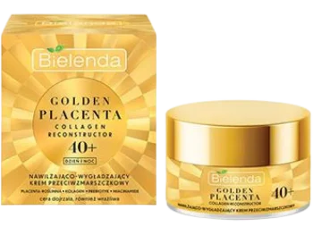 Zdjęcie produktu Bielenda Golden Placenta Collagen Reconstructor nawilżająco-wygładzający przeciwzmarszczkowy 40+, krem
