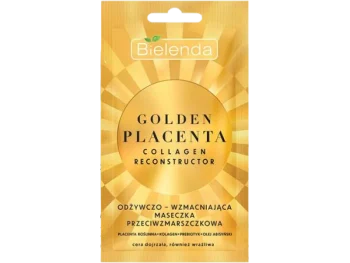 Zdjęcie produktu Bielenda Golden Placenta Collagen Reconstructor odżywczo-wzmacniająca maseczka przeciwzmarszczkowa, maska