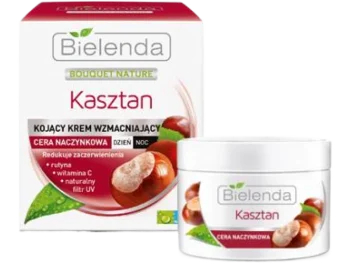Zdjęcie produktu Bielenda Kasztan kojący wzmacniający dzień/noc, krem