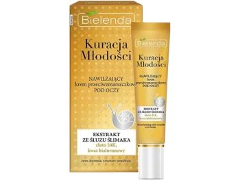 Zdjęcie produktu BIELENDA KURACJA MŁODOŚCI nawilżający krem przeciwzmarszczkowy pod oczy