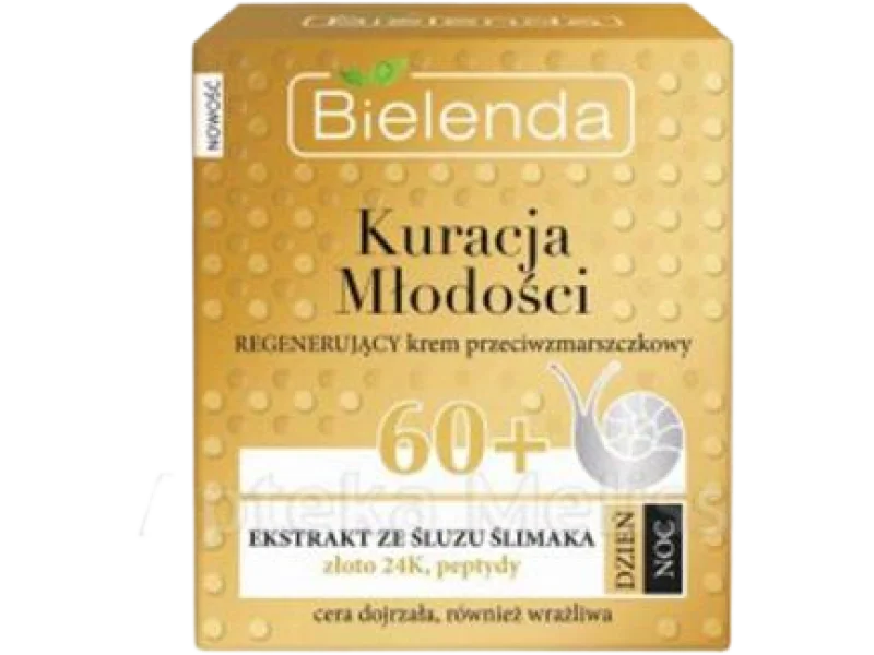 BIELENDA KURACJA MŁODOŚCI regenerujący przeciwzmarszczkowy 60+, krem