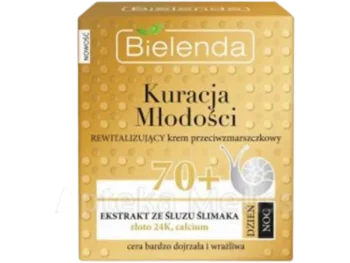 Zdjęcie produktu BIELENDA KURACJA MŁODOŚCI Rewitalizujący przeciwzmarszczkowy 70+, krem