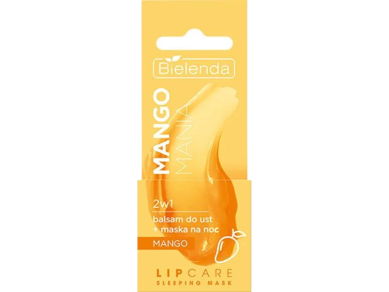 BIELENDA Lip Care Sleeping Mask mango mania 2w1, balsam