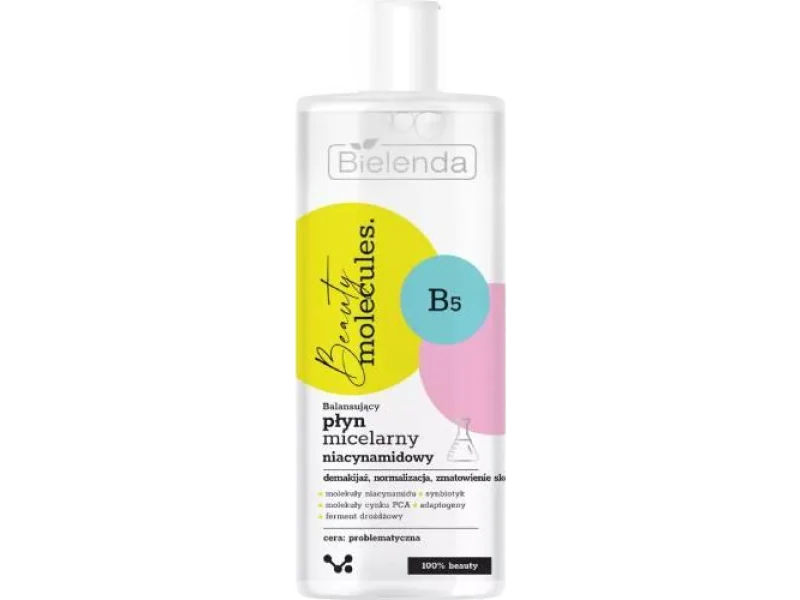 Bielenda Molecules balansujący płyn micelarny niacynamidowy