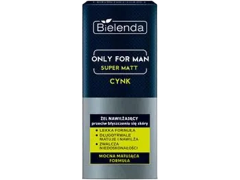 Zdjęcie produktu Bielenda Only For Man Super Matt nawilżający przeciw błyszczeniu się skóry, żel