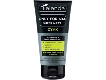 Zdjęcie produktu Bielenda Only For Man Super Matt peelingujący żel oczyszczający