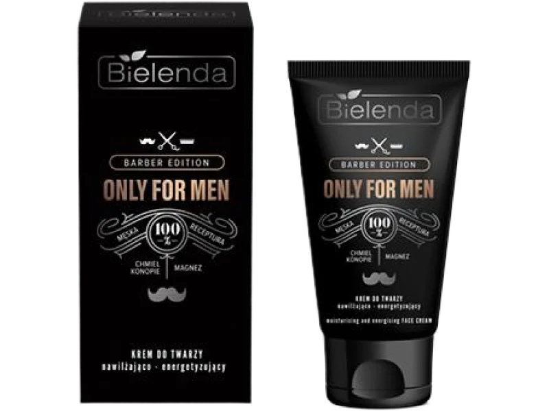 Bielenda Only For Men Barber Edition krem nawilżająco-energetyzujący