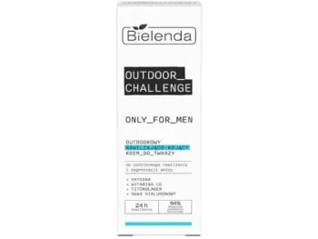 Zdjęcie produktu Bielenda Only For Men Outdoor Challenge, outdoorowy nawilżająco-kojący krem do twarzy