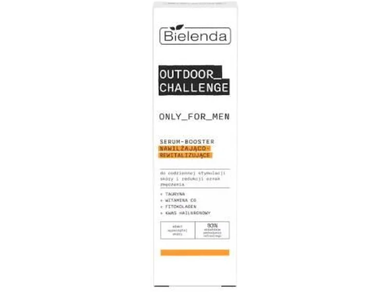 Bielenda Only For Men Outdoor Challenge, serum-booster nawilżająco-rewitalizujące