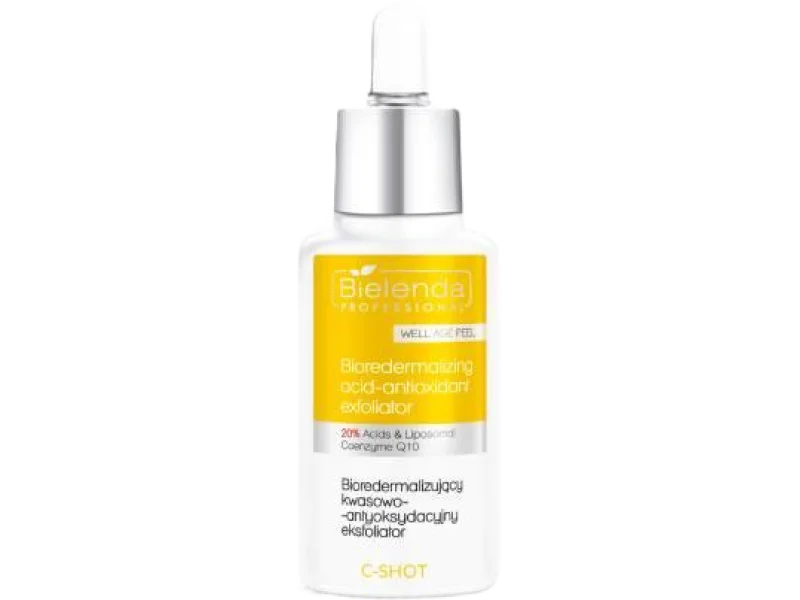 Bielenda Professional C-SHOT bioredermalizujący kwasowo-antyoksydacyjny eksfoliator WELL AGE PEEL, peeling