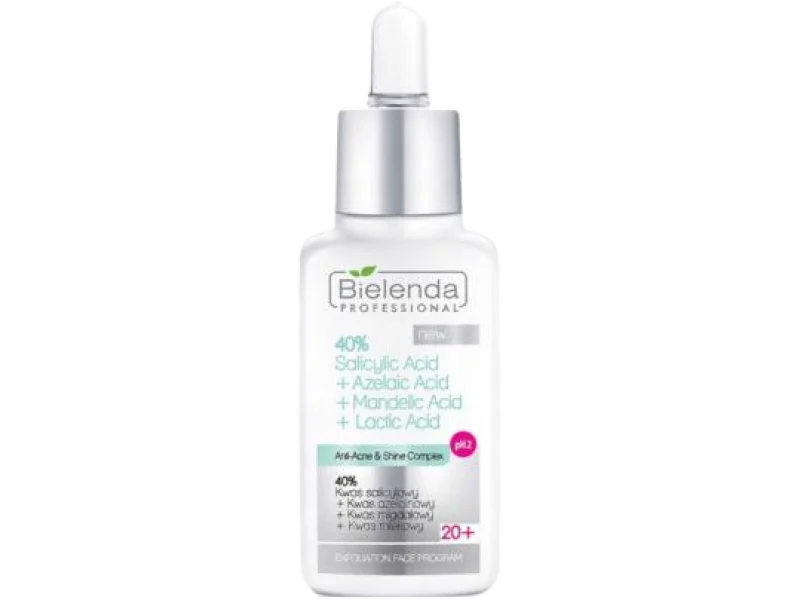 Bielenda Professional kwas salicylowy + kwas azelainowy + kwas migdałowy + kwas mlekowy, płyn na skórę