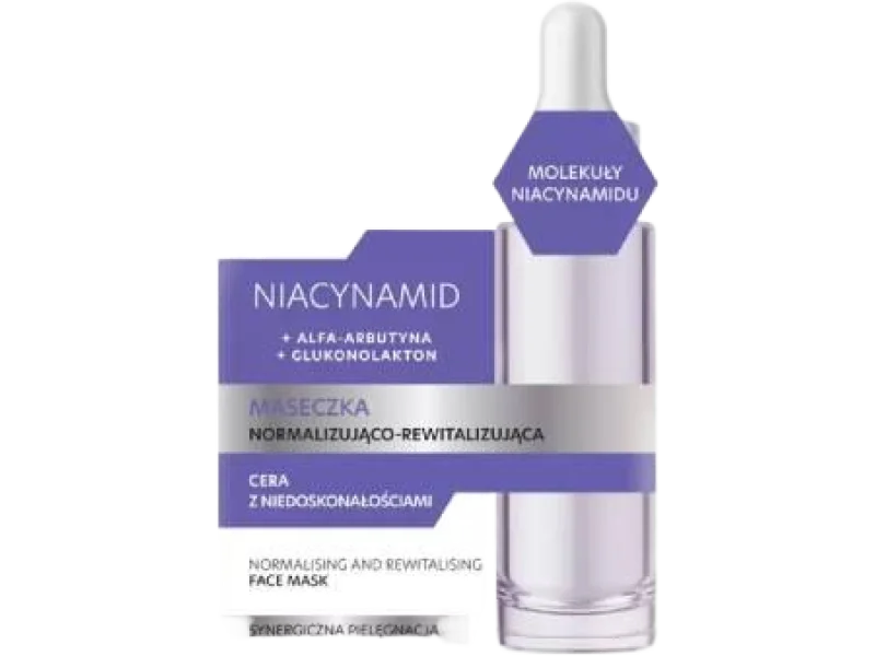 Bielenda Professional Skin Clinic Niacynamid, normalizująco-rewitalizująca, maska