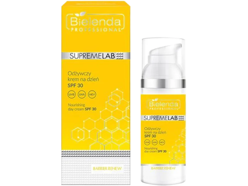 Bielenda Professional SupremeLab Barrier Renew odżywczy dzień SPF 30, krem