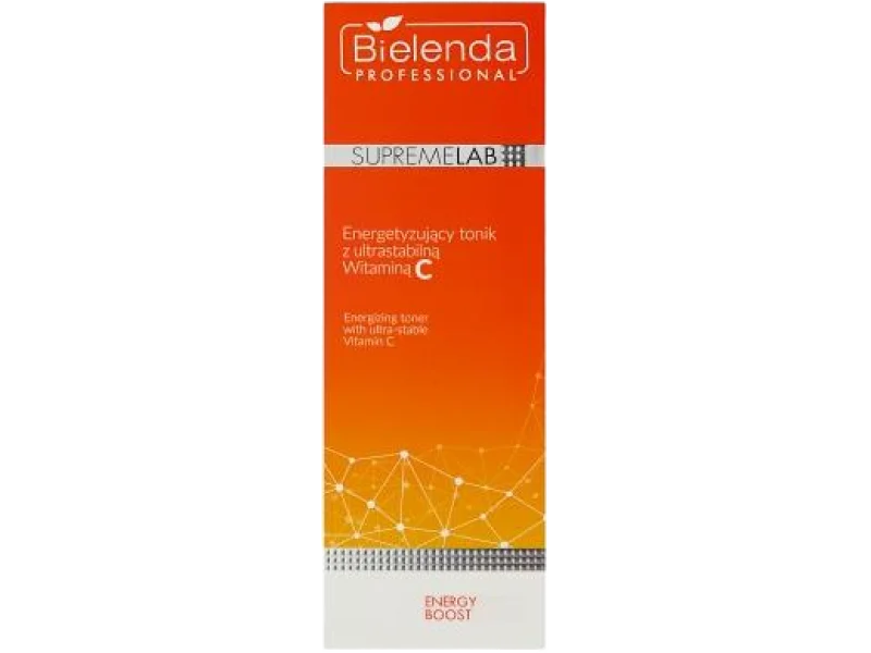 Bielenda Professional Supremelab Energy Boost energetyzujący tonik z ultrastabilną witaminą C